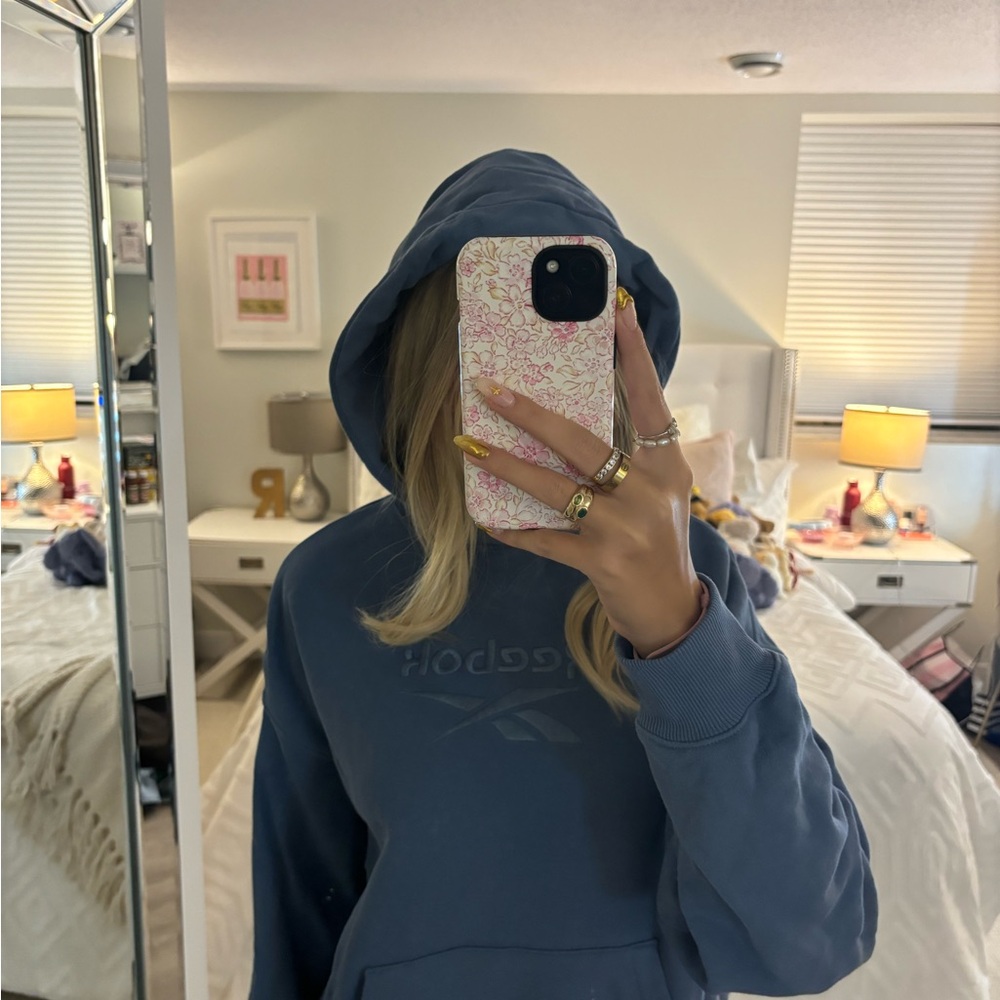 Blue Reebok Hoodie - Picture 2 of 3